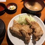 Kushiemon - とん唐定食（900円）