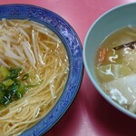 東来軒 - ラーメン&ミニ中華丼セット♪