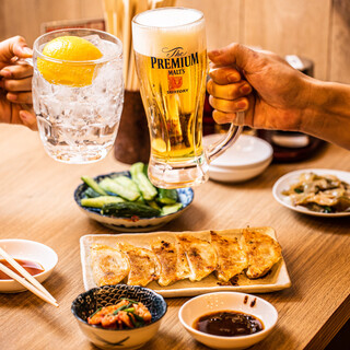 [Drinks are half price] Happy hour is held every day [Gyoza / Dumpling is also 140 yen]