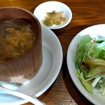 四川厨房 美 - サラダ、スープ