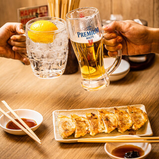 【ドリンク半額199円～】ハッピーアワー【焼餃子も163円】