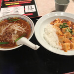 台湾料理 シンシン - 台湾ラーメン＋マーボ飯