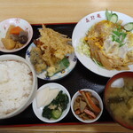 森野庵 - カツ煮定食