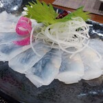 Kaku - 平目薄造り 650円