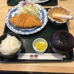 楽膳 - ロースかつランチ　926円