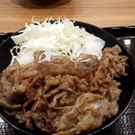 カルビ丼とスン豆腐専門店 韓丼 - カルビ丼 並 ネギ抜き