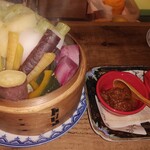葷酒山門 - 野菜セイロ蒸し