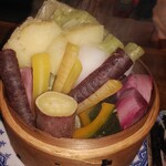 葷酒山門 - 野菜セイロ蒸し