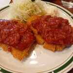 かつれつ四谷たけだ - 肉増しのポークサルサカツ