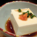 Sushi Masa - お通しの豆腐、絶品です♪