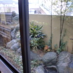 Ogataya - 店内から見た小庭園？
