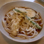 Ogataya - 野菜天ぶっかけうどん（冷）