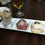 洋惣菜 亀洋 - アミューズ３種✨