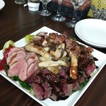 洋惣菜 亀洋 - 肉盛り〜✨✨最高‼️