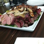 洋惣菜 亀洋 - メインの　肉盛り✨✨