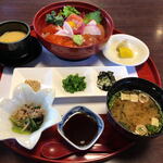 日本料理 重の家 - づけ丼（1500円＋税）