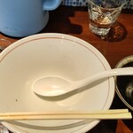 吟麺 今日華 - その他写真:完食完汁ですԐ=(´∀`*) ホッ♪