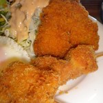 トピカ - 串かつ２本とアジフライ