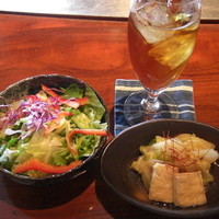 XEX TOKYO / 鉄板焼An - サラダ、お通し