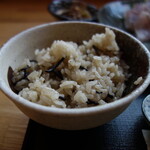 松月 - ひじきご飯