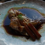 松月 - ひうち鯛(アブラゴソ)の煮付け