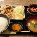 Kyuushuu Umakameshi Hakatamon - 中津唐揚げ定食(5ヶ)  990円(税込)