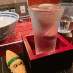 創作和食 わっはっは - 福島の「大七」
      ちょっと甘めのスッキリさで美味しかった