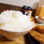 Burakuri Kicchin - 2019年11月　ご飯大盛り。大盛りとおかわりは残すと100円発生なのでご注意！
