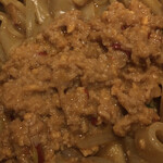 CoCo壱番屋 - 台湾ミンチのアップ