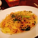 Torattoria Ajiago - Ｂランチ：ツナとキャベツのパスタ