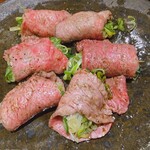 焼肉 スタミナ苑 - 爆ネギ塩ロース
