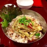 刀削麺・火鍋 XI’AN ヨドバシ横浜店 - ひんやり茄子のマーラー刀削麺