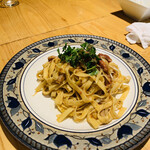 老虎菜 - 叉焼と白葱の和えそば 