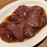 焼肉 ジャンボ - レバ焼 1230円