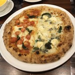 TRATTORIA CUCINA L'ORANGERIE  - セットピザハーフ＆ハーフ