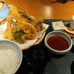 蕎麦遊膳 初花 - 天ぷら定食