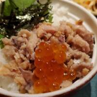 新潟名物 布のり蕎麦とおいしい酒菜 きなせや. 赤坂割烹店 - 鮭いくらどん