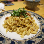 老虎菜 - 叉焼と白葱の和えそば