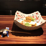 ななにん - 自家製そら豆豆腐