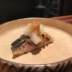 ななにん - 1杯目は関サバ一夜干し