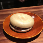 ななにん - 焙じ茶とあずきの最中