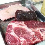 洋惣菜 亀洋 - 肉盛り✨調理前