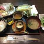 なるみ乃 - 天刺し定食＝１２８０円