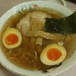 春木屋 - 中華そば￥700＋切り玉￥100(H31.1.8撮影)