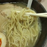 春木屋 - 新中華そばしょうゆ味の中細麺(H31.1.8撮影)