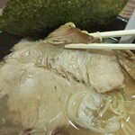 春木屋 - 新中華そばしょうゆ味のチャーシュー(H31.1.8撮影)