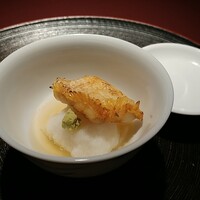 赤坂 渡なべ - 甘鯛かぶら蒸し＆百合根