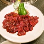 Kankokukatei Ryouri Yakiniku No Kinkai - 和牛ハラミ定食　￥２,３３０