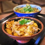 丸亀製麺 - 親子丼とカレーうどん