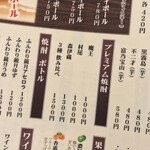 二代目叶え家　ゆとり - 二代目叶え家 ゆとり(神奈川県横浜市鶴見区鶴見中央)メニュー